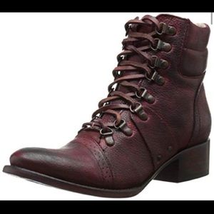 Freebird Gage Boots Wine Size 7